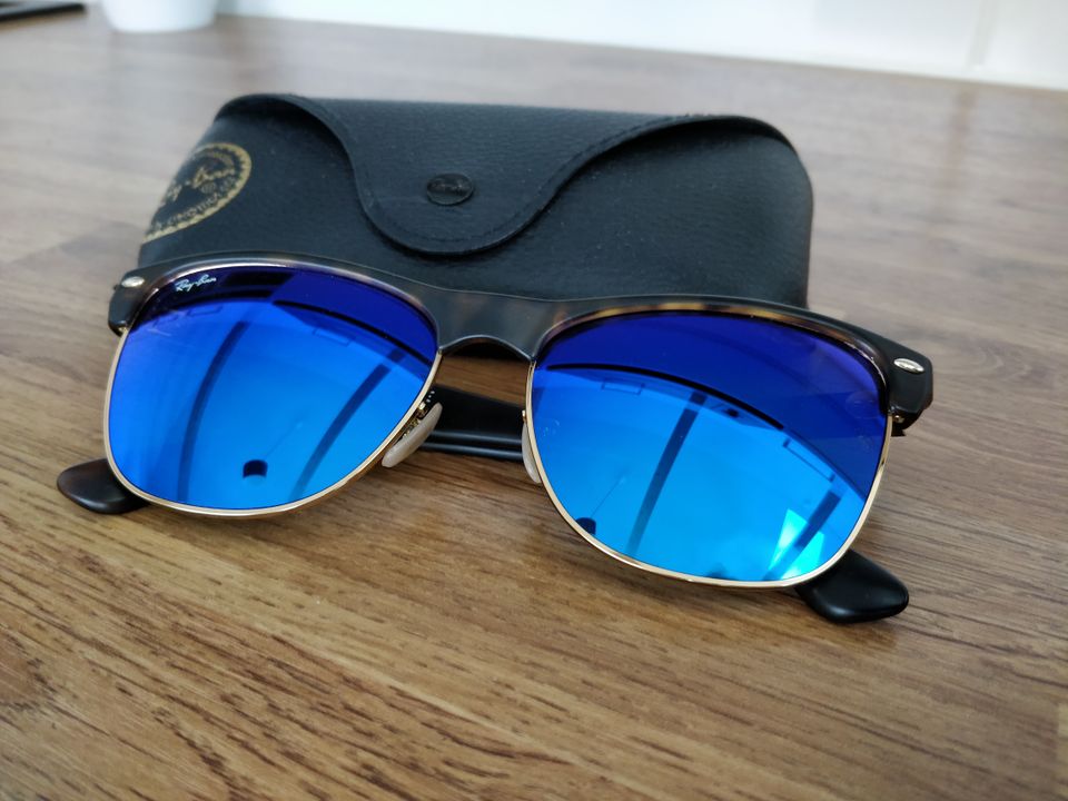 Ray-Ban Clubmaster Oversized (peililasit)