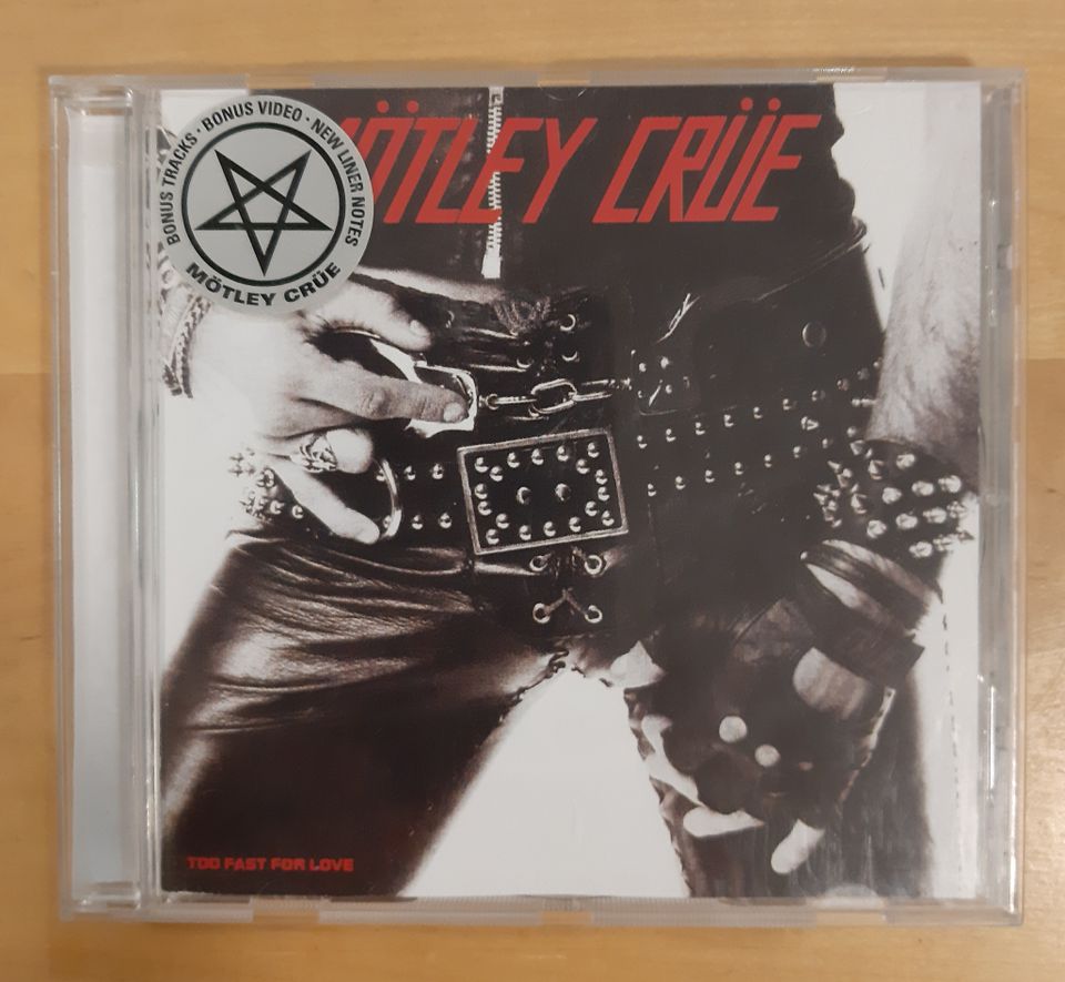 Mötley Crüe: Too Fast For Love CD (sis pk)