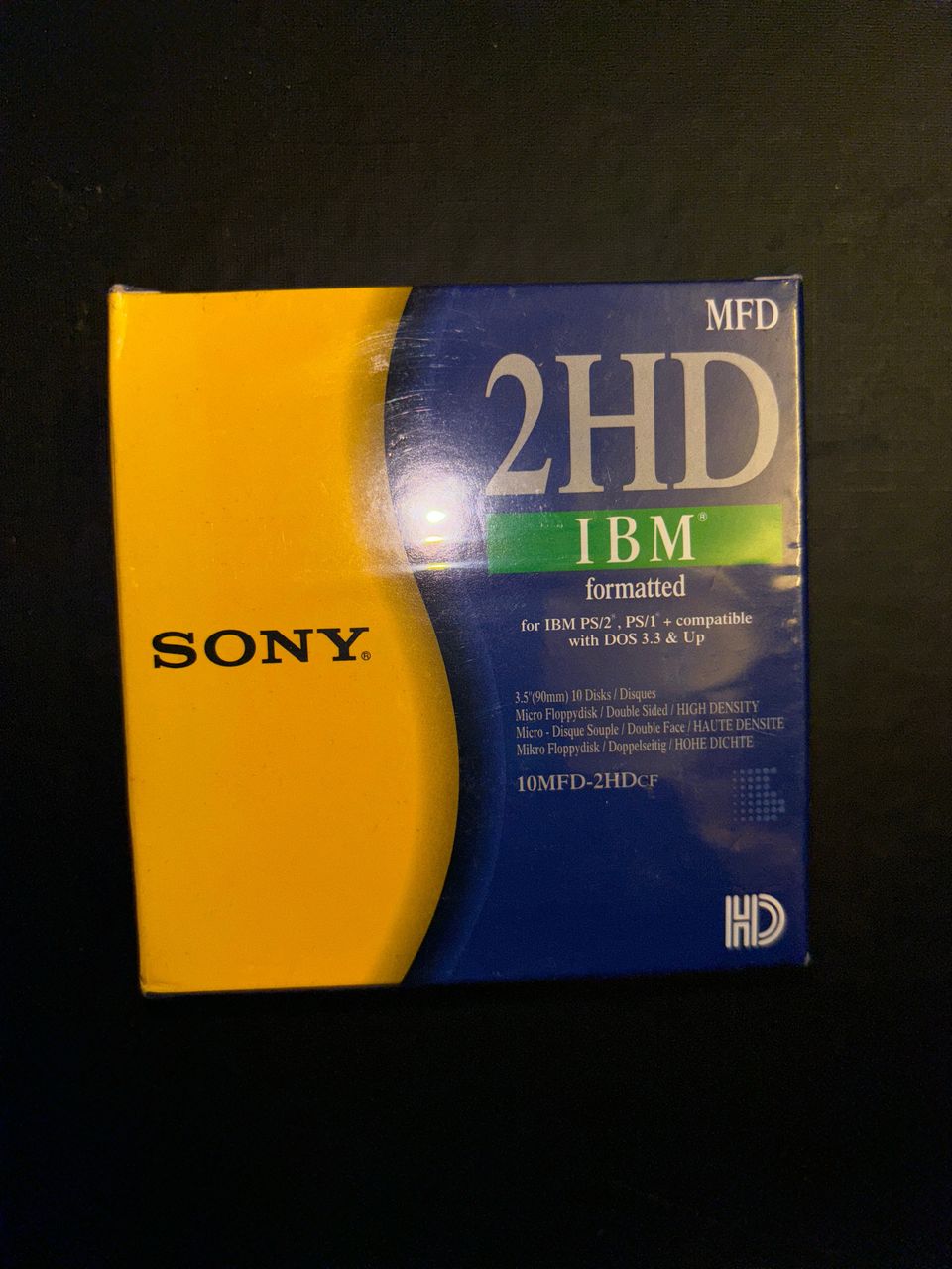 Levykkeet 1.44MB DSHD disketit 10kpl ”korppu”