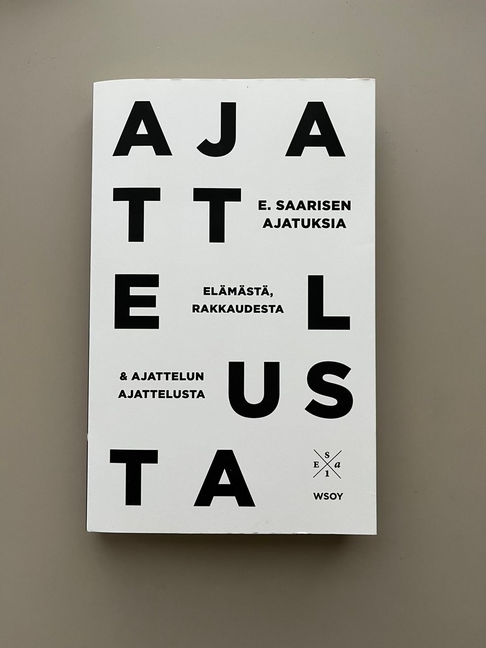 Esa Saarinen Ajattelusta