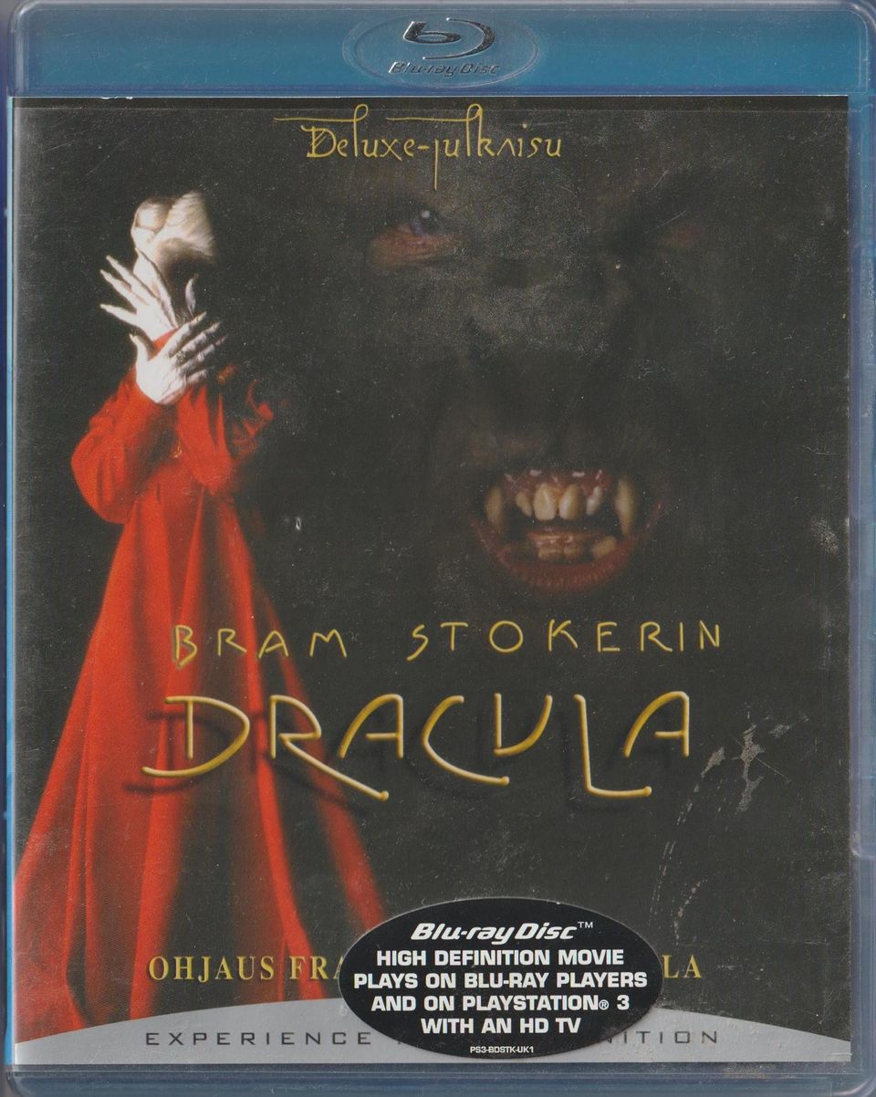 Bram Stokerin DRACULA - Deluxe-julkaisu (blu-ray)