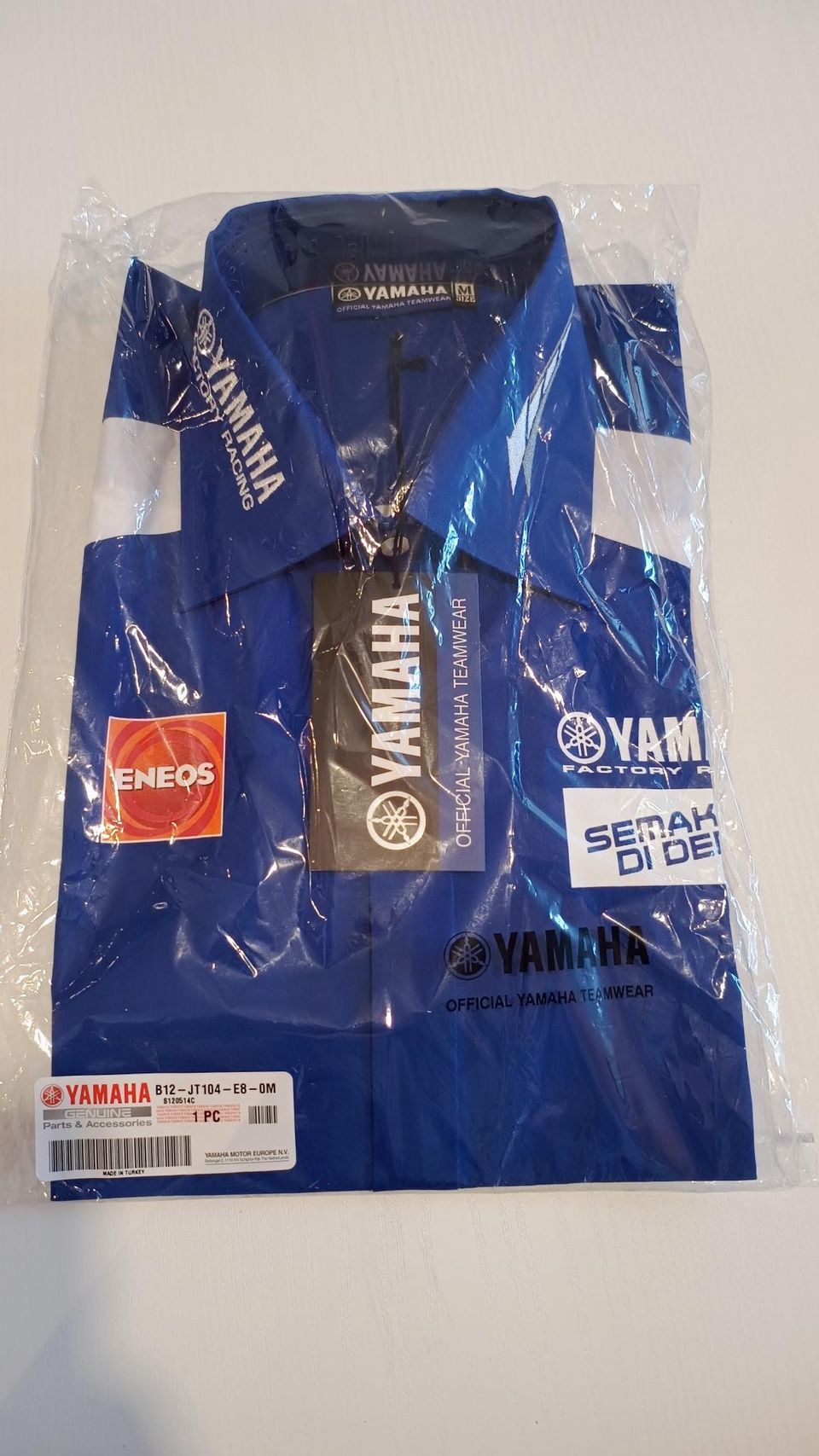 Yamaha Official Teamwear kauluspaita M