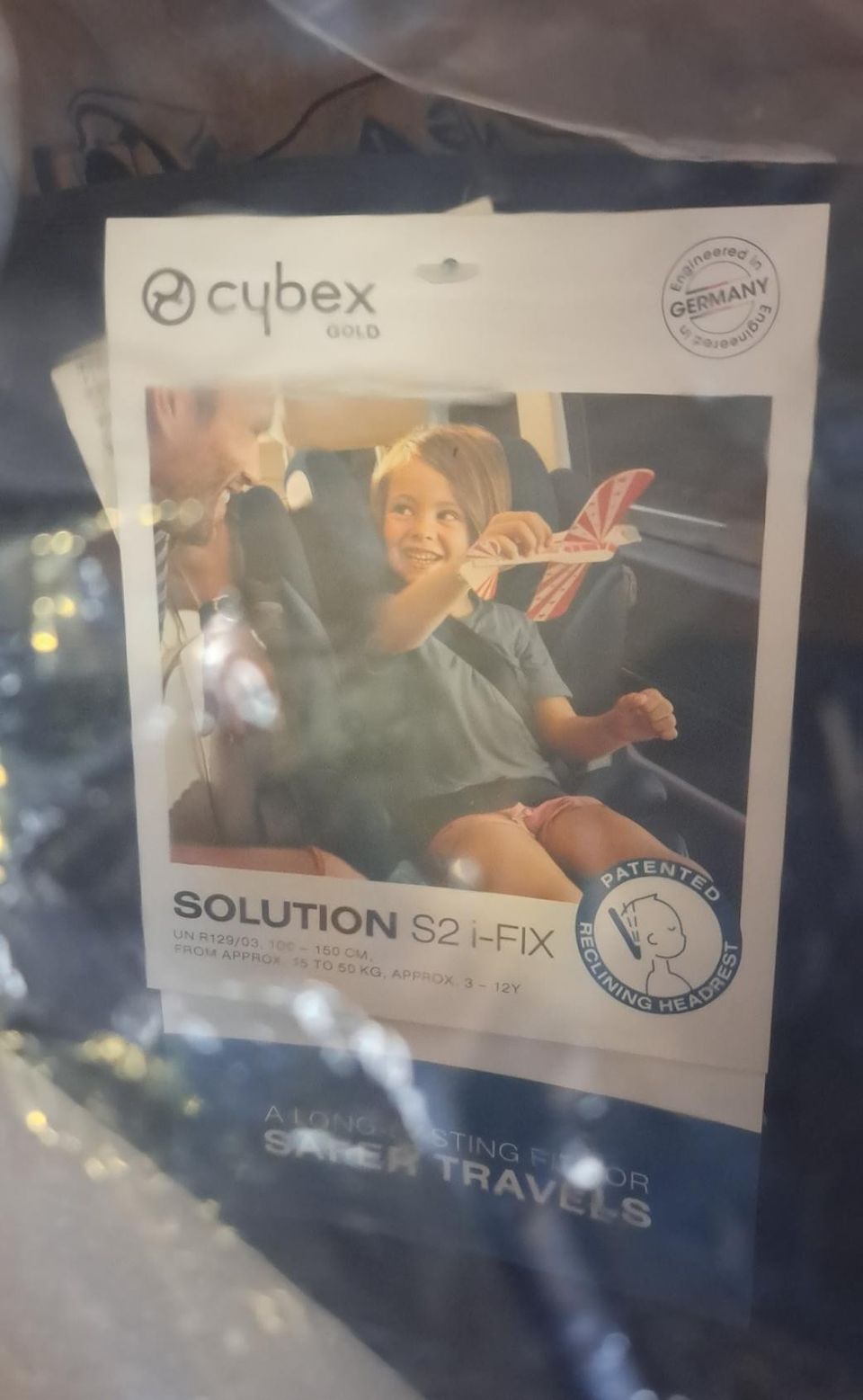 Käyttämätön Cybex S2 i-FIX turvaistuin