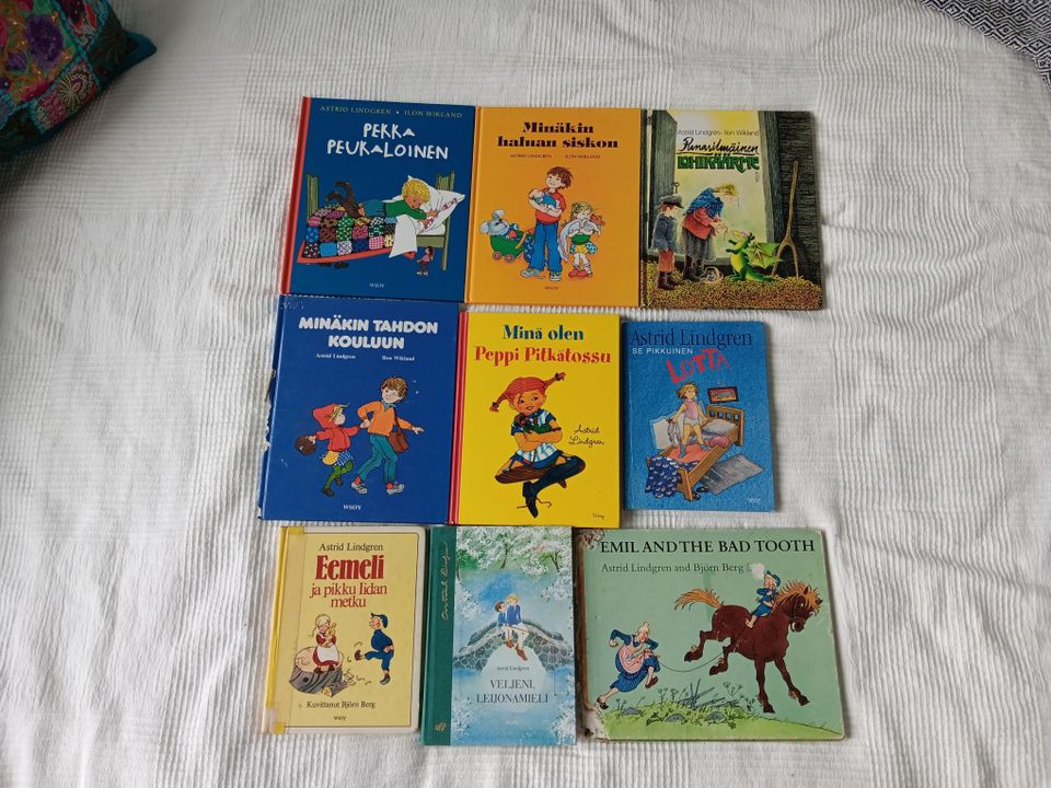 Astrid Lindgrenin lastenkirjoja