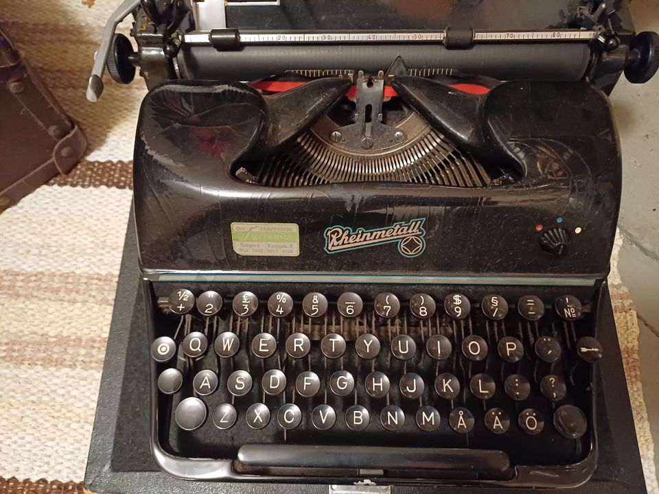Rheinmetall vanha kirjoituskone