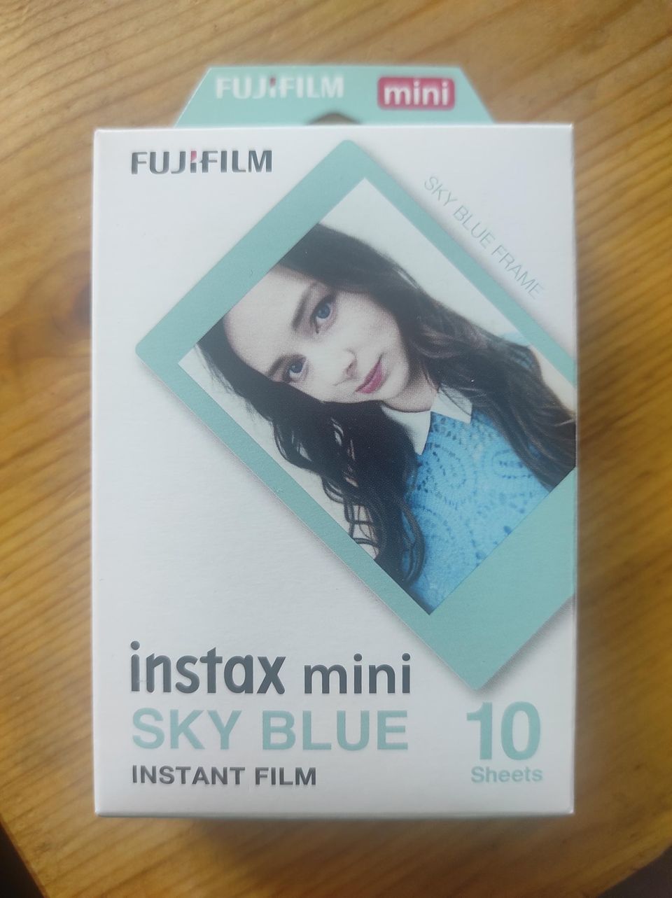 Instax mini film SKY BLUE