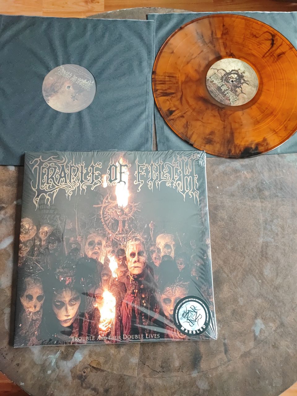 Cradle of Filth - Trouble Lives and Their Double Lives 2LP