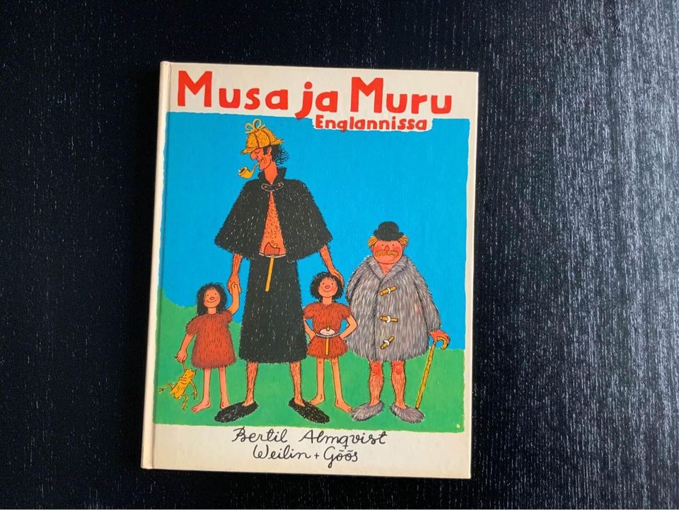 Musa ja Muru Englannissa Lasten klassikko v. 1971 Käyttämätön