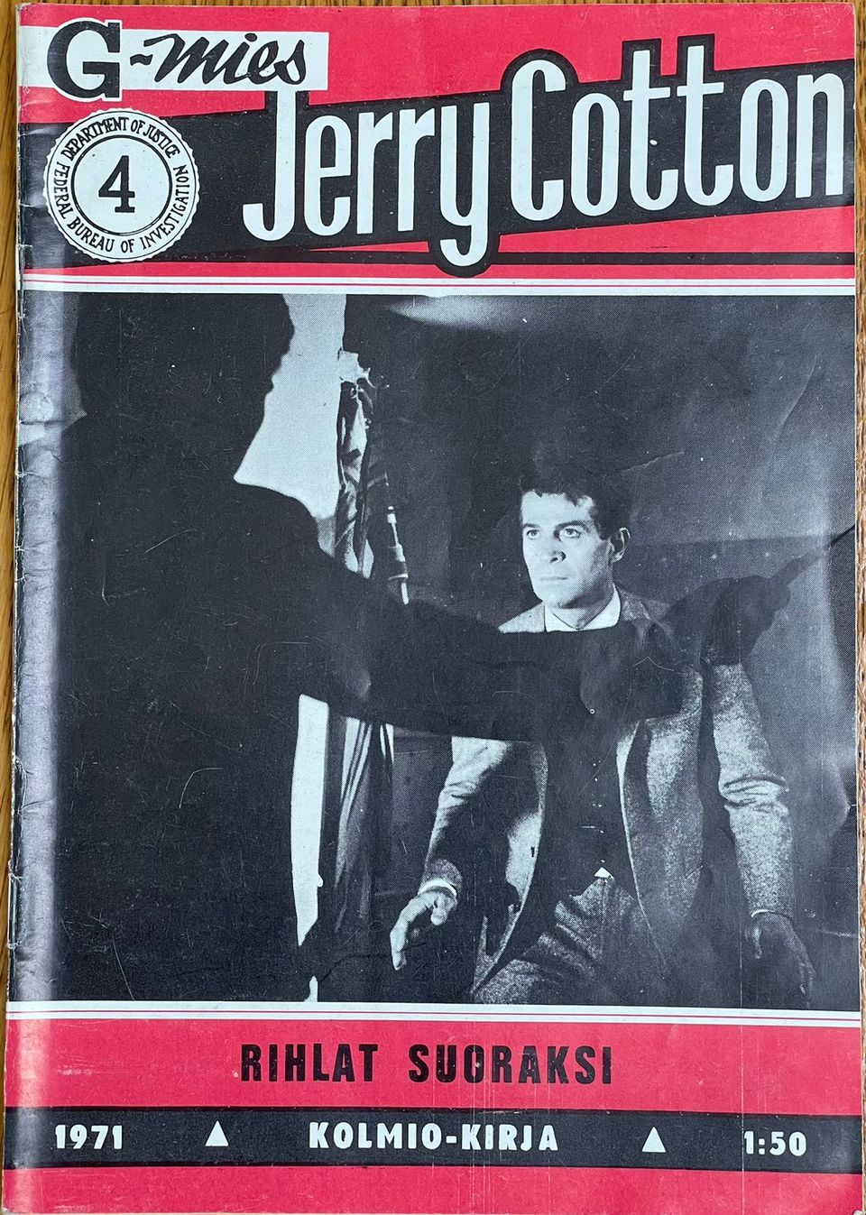 Jerry Cotton 1971-04 - Rihlat suoraksi