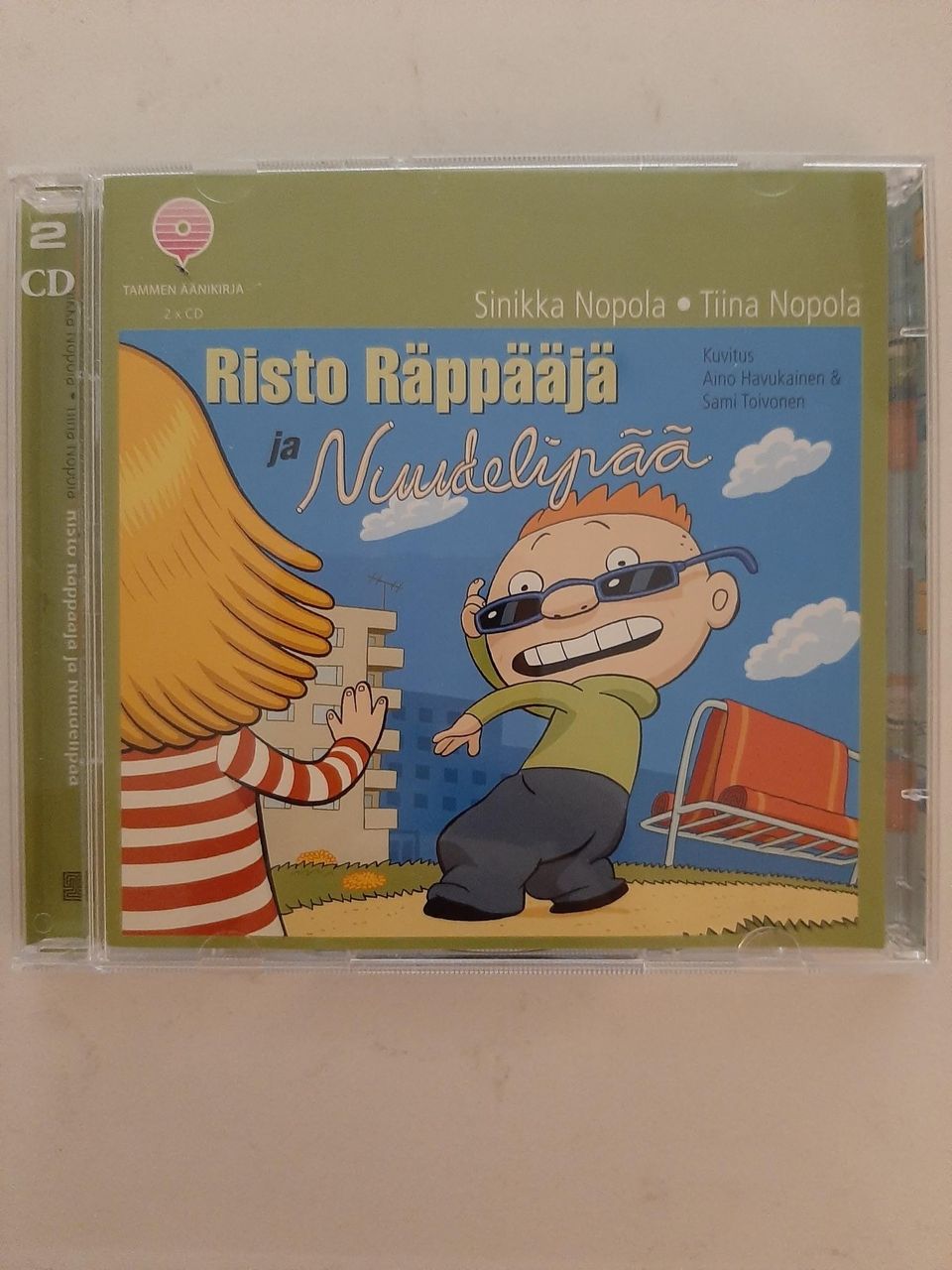 Äänikirja Risto Räppääjä ja Nuudelipää
