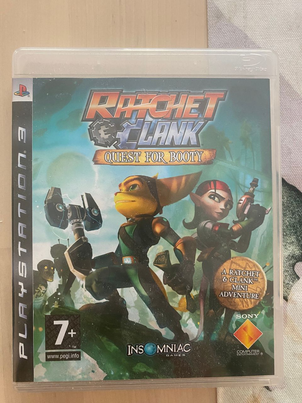 Ratchet & Clank Quest for Booty ps3 (käytetty)