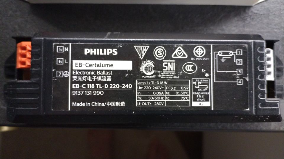 Philips EB Certalume electronic ballast