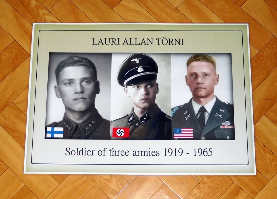LAURI TÖRNI Soldier of three armies taulu