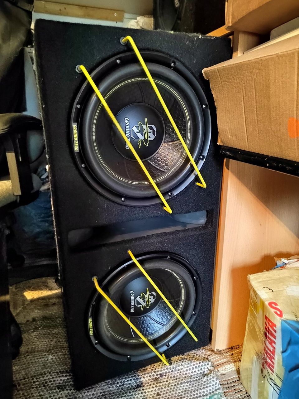 Groung zero 2x12 ja soundigital pääte