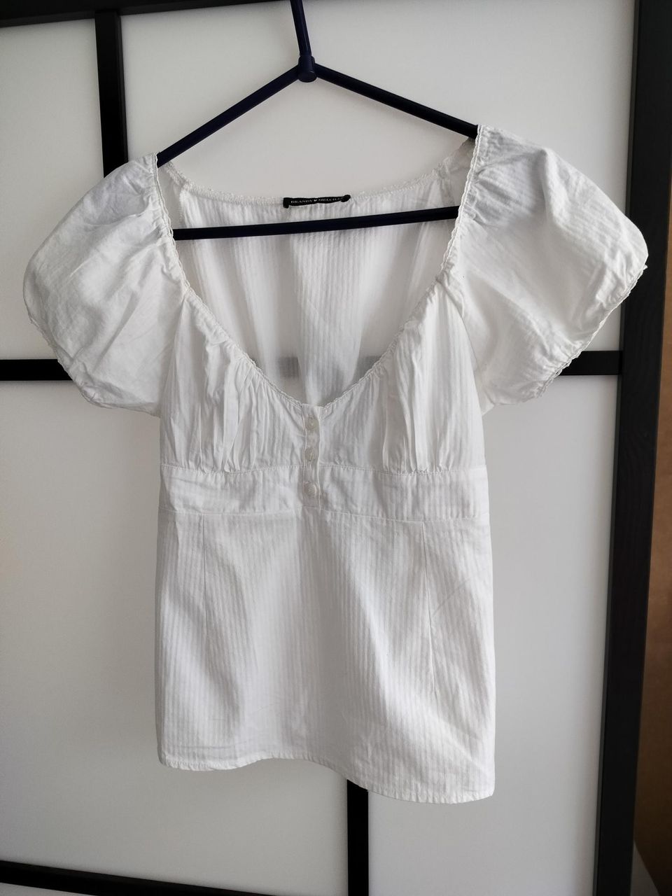 Brandy🤍Melville valkoinen paita XS/S