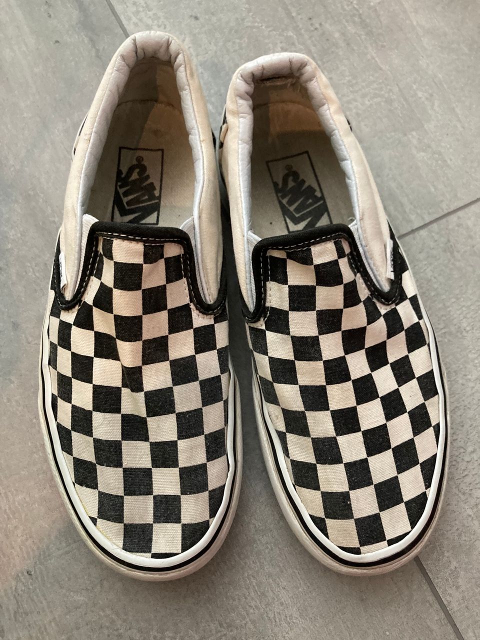 Vans tennarit, Checkerboard black/white