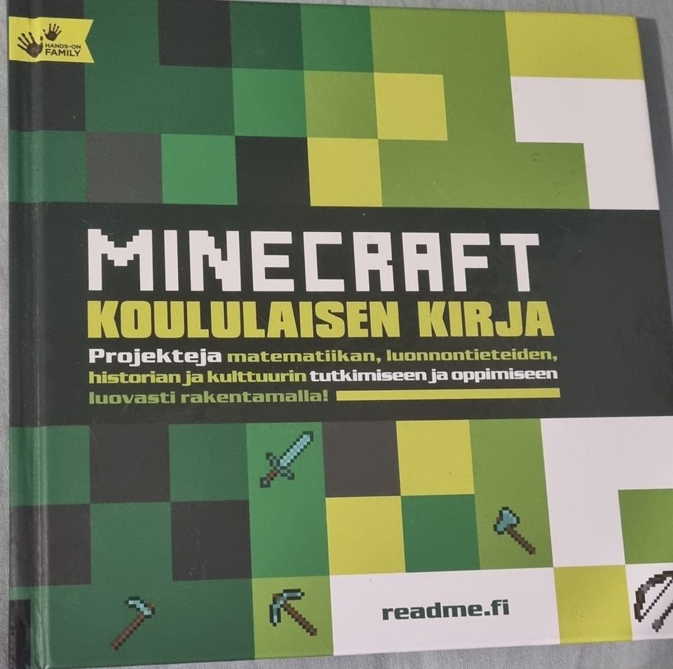 Minecraft koululaisen kirja
