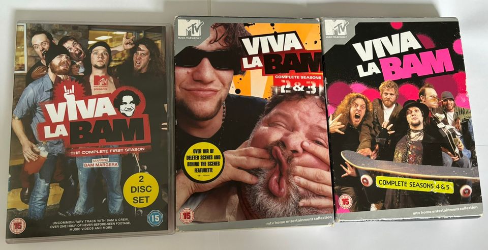 Viva La Bam kaudet 1-5 DVD