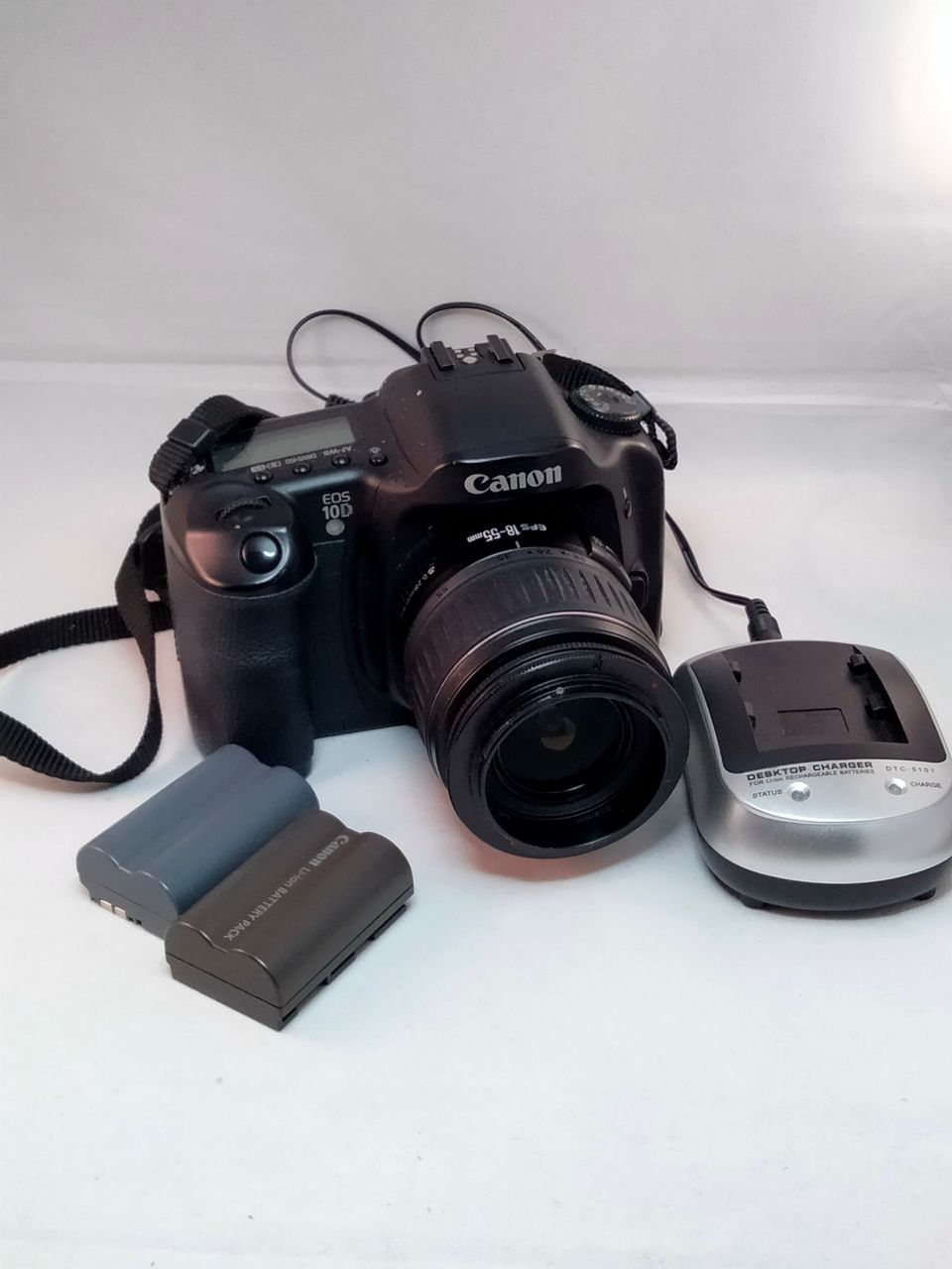 Canon 10D ja 18-55 EFS