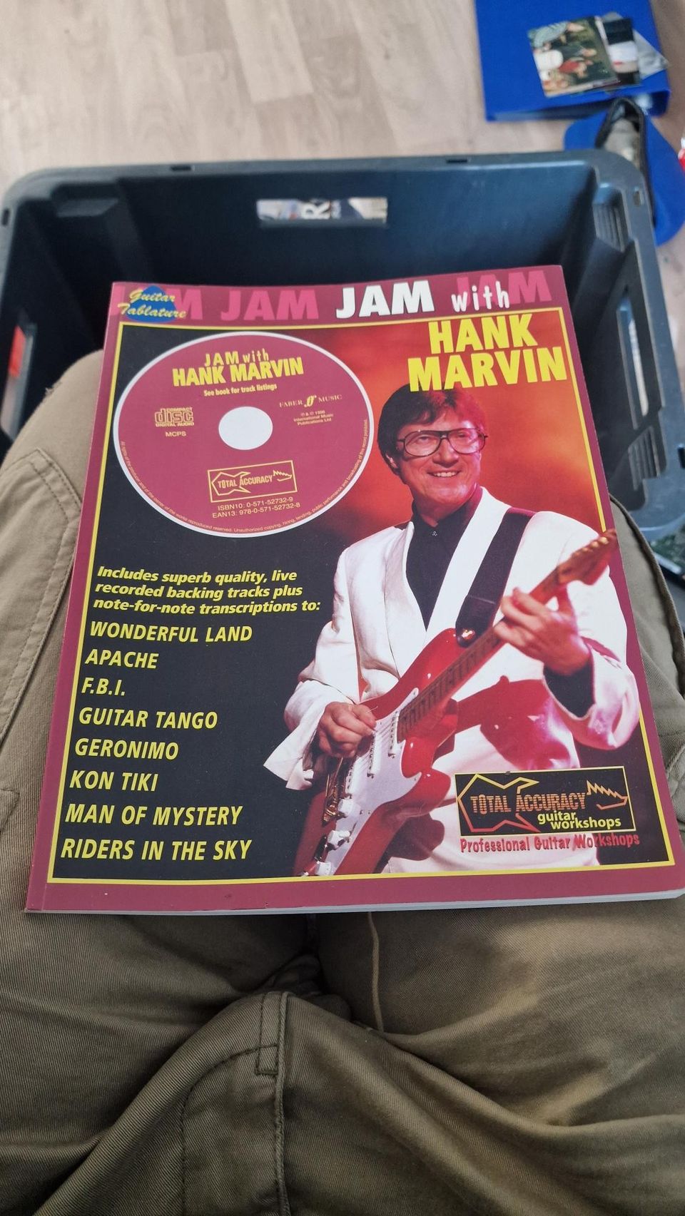 MARVIN HANK JAM WITH +CD -kitarakirja