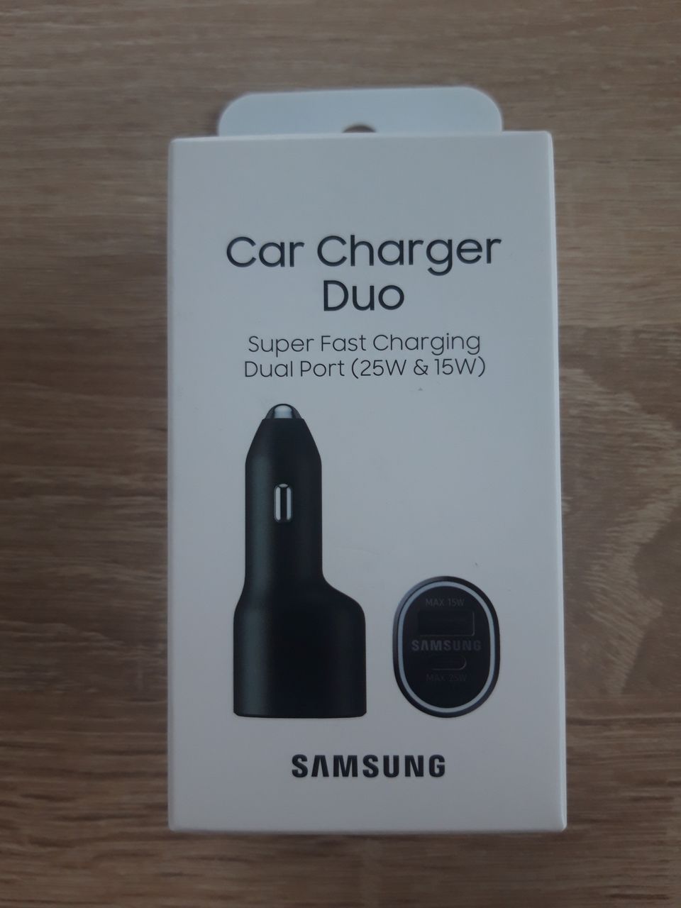 Uusi Samsung 40W Car Charger Duo -autolaturi