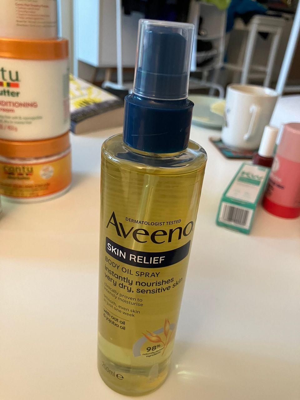 Aveeno skin relief body oil spray
