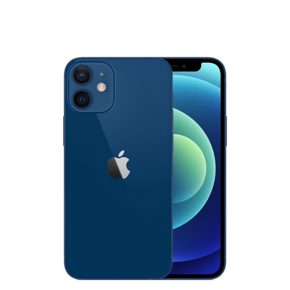 Iphone 12 mini 128gb, sininen, uusi akku, reused (takuu 24kk)