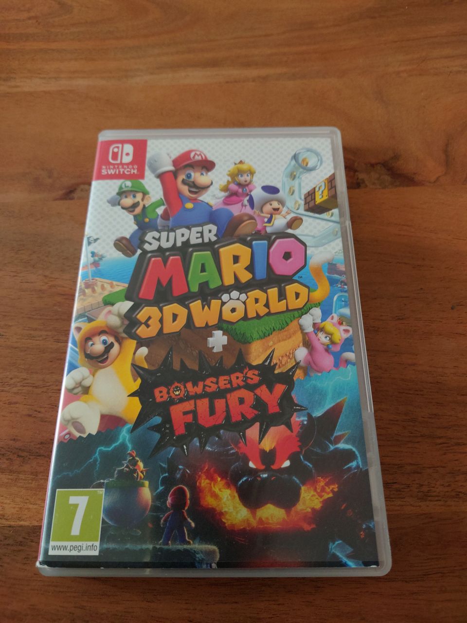 Super mario 3D world Switch peli
