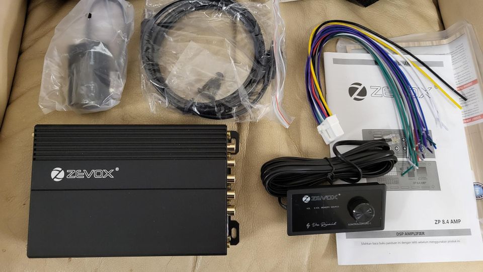 Uusi Zevox ZP 8.4 AMP DSP-vahvistin