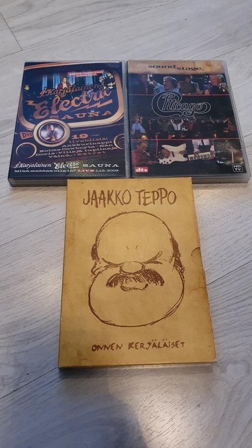 Jaakko Teppo, Chicago, J.karjalainen, DVD