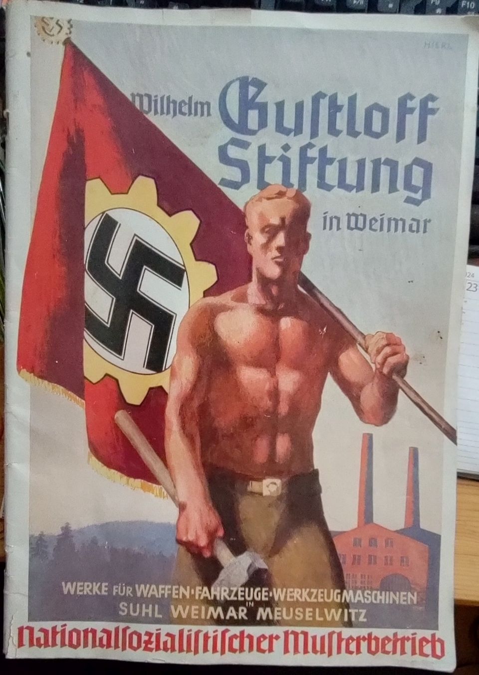 Saksalainen lehti 1938 (värillinen) 70 sivua