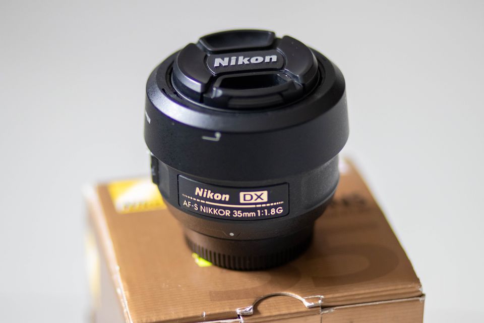 Nikon DX Nikkor 35mm 1:1.8G objektiivi