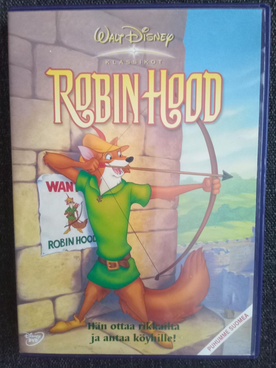 Walt Disney klassikot Robin Hood dvd