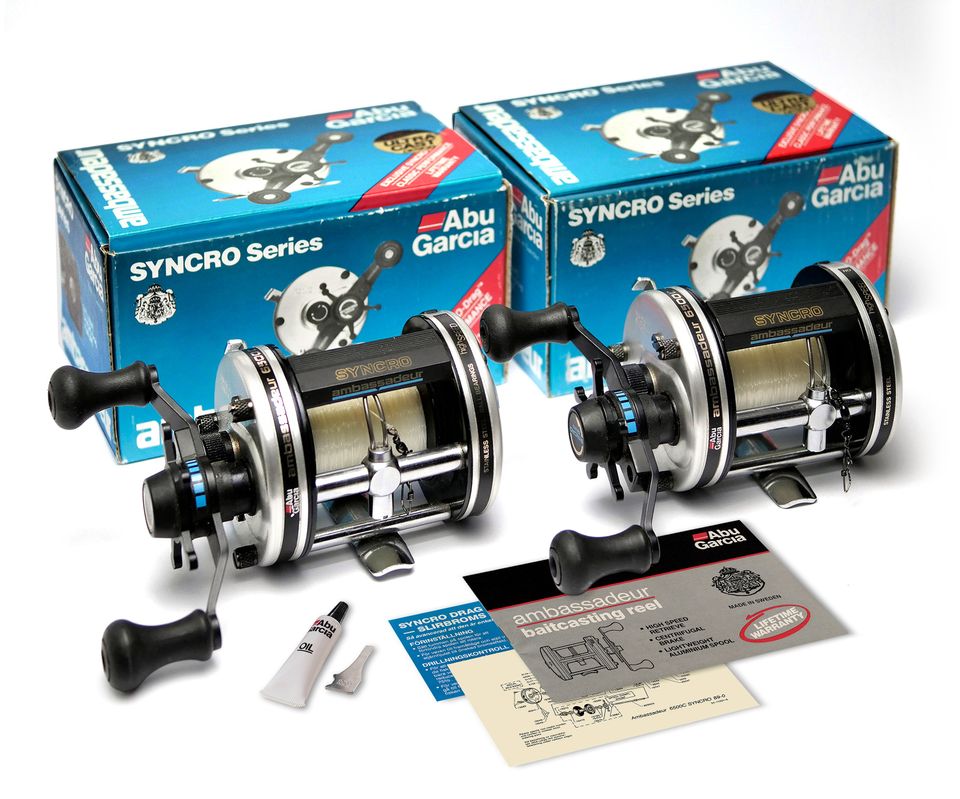 Abu Garcia Ambassadeur 6500 C Syncro 2kpl:n setti