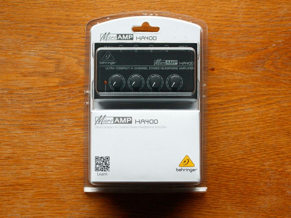 Behringer MicroAMP HA400 kuulokevahvistin