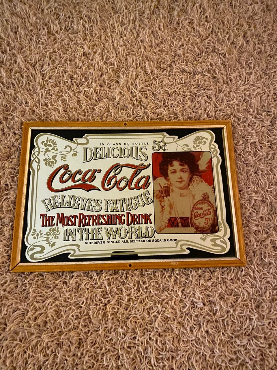Vintage Coca-cola peili