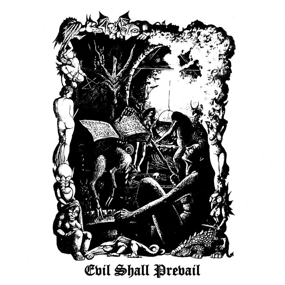 Black Witchery - Evil Shall Prevail 2LP Nuclear War Now! Productions
