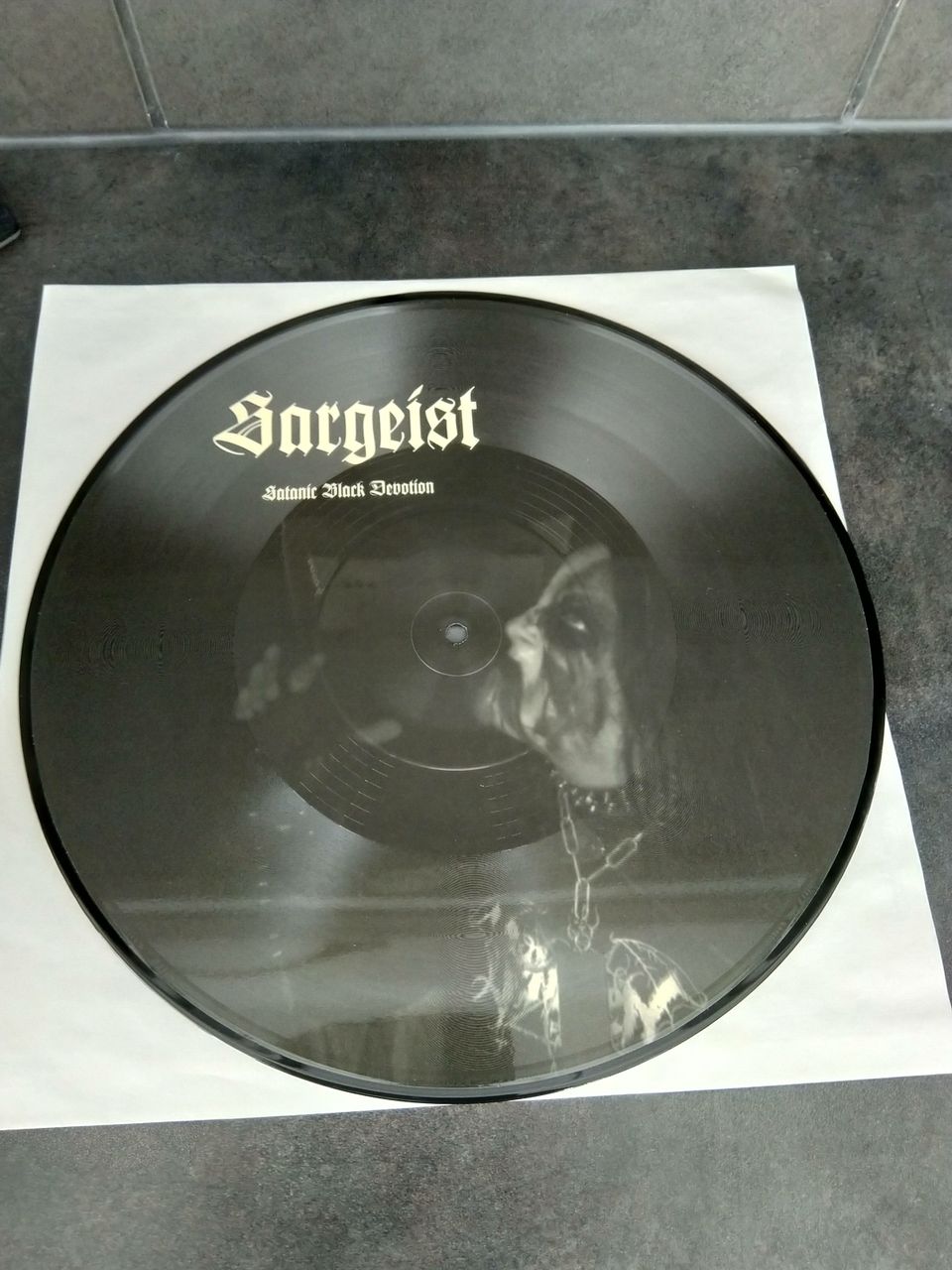 Sargeist - Satanic Black Devotion picture LP, RARE!!!