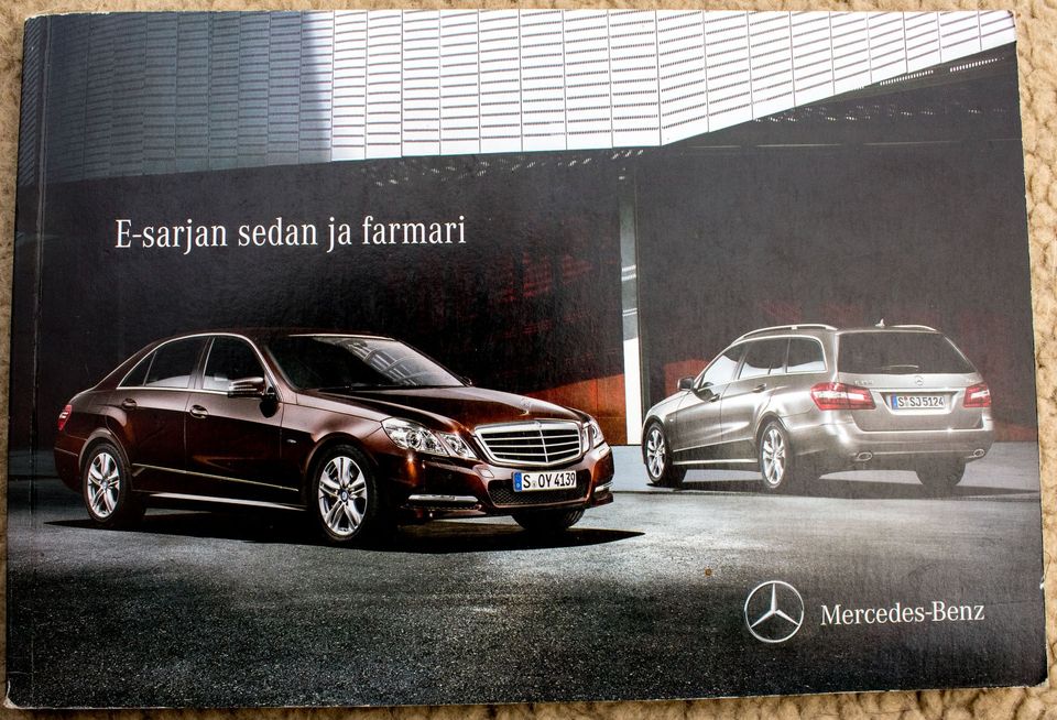 Mercedes-Benz E-Sarjan Sedan ja Farmari esite 2010