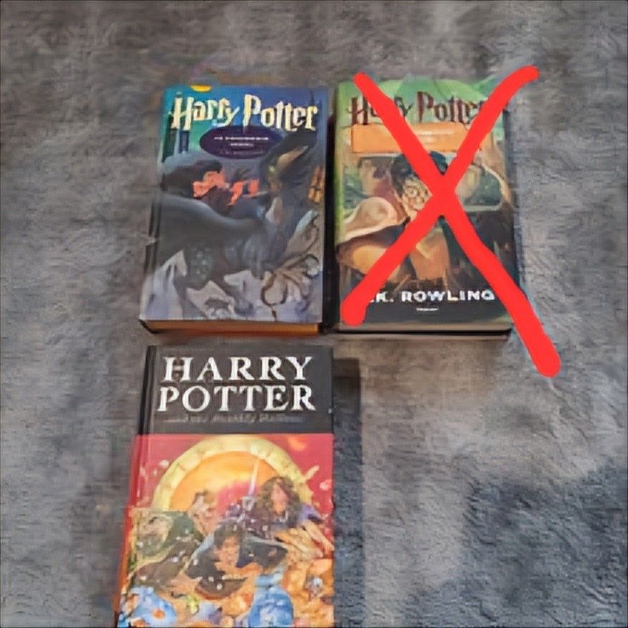 Harry Potter kirjat. Suomi ja englanti