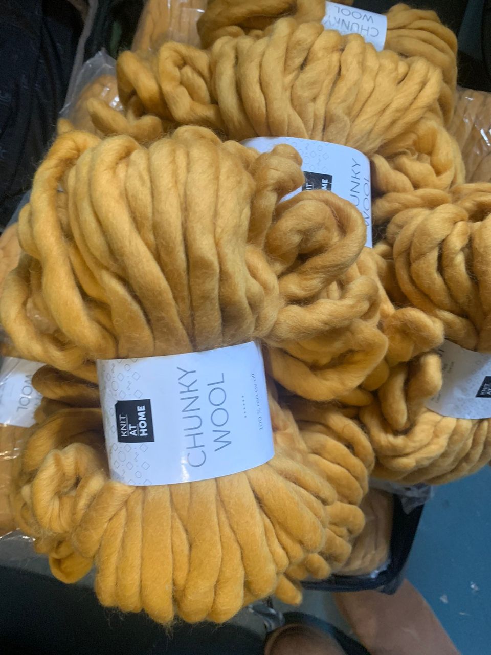 23 kpl chunky wool villaa