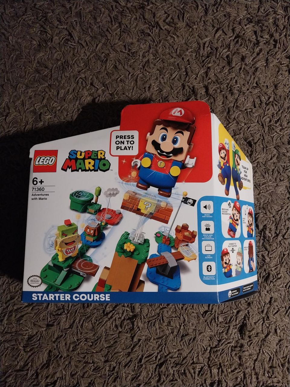 Kaikki 3 Lego super Mario aloituspakkausta