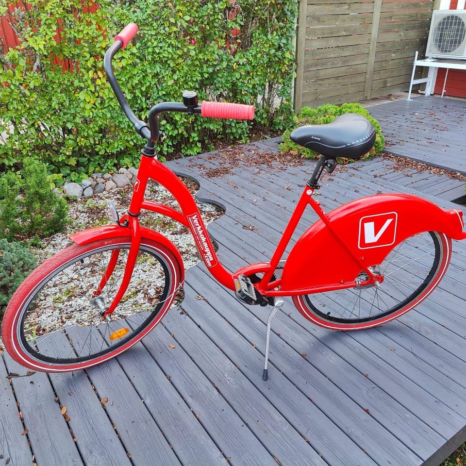 Verkkokauppa.com punainen polkupyörä