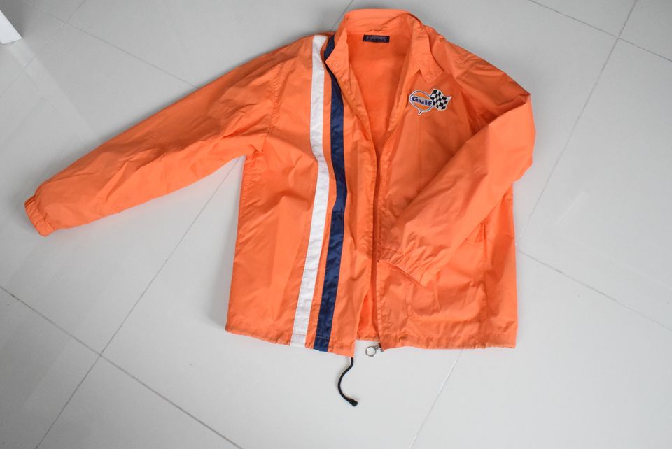 Oranssi Gulf takki, koko XL