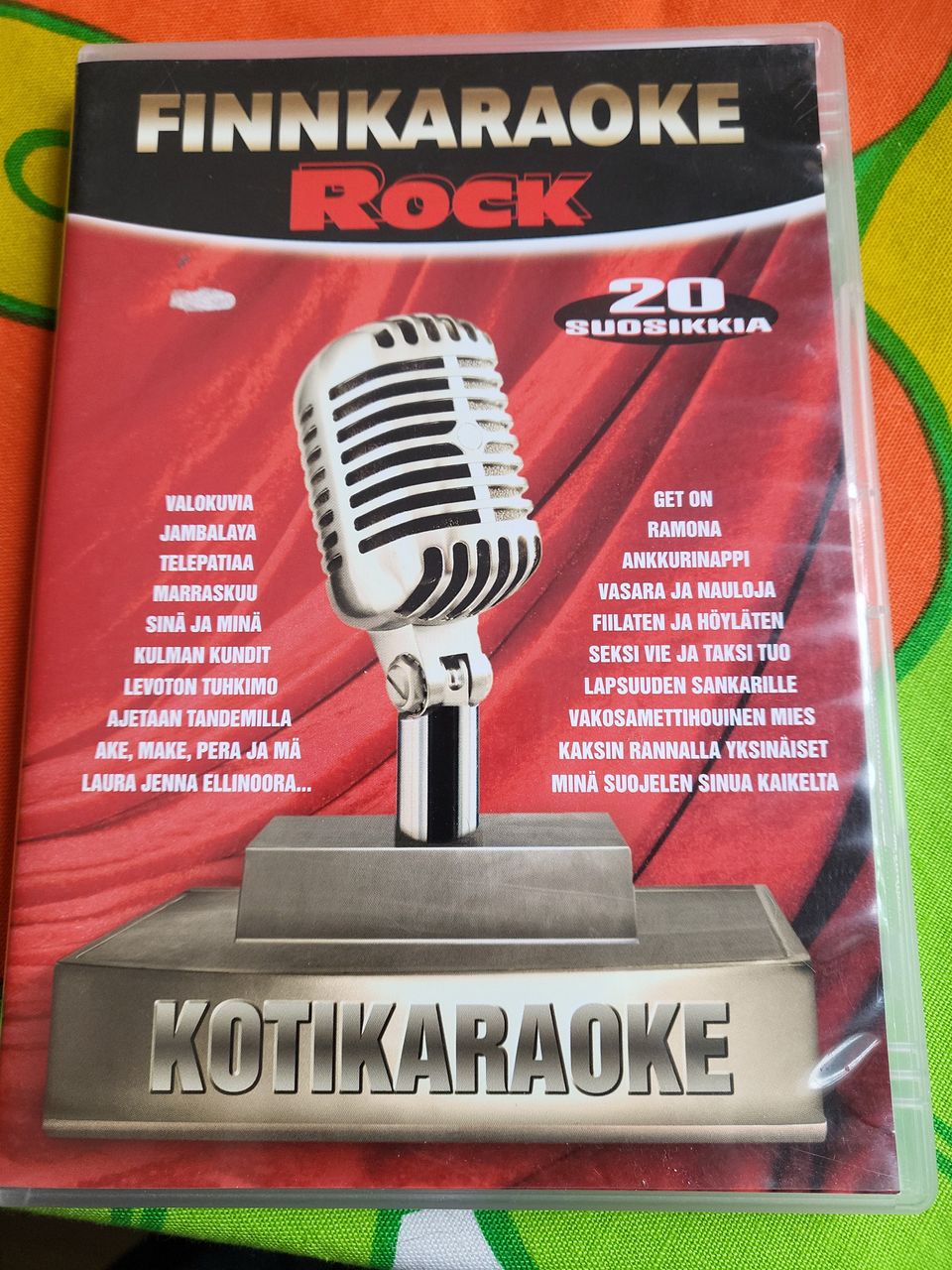 Finnkaraoke Rock 20 suosikkia DVD