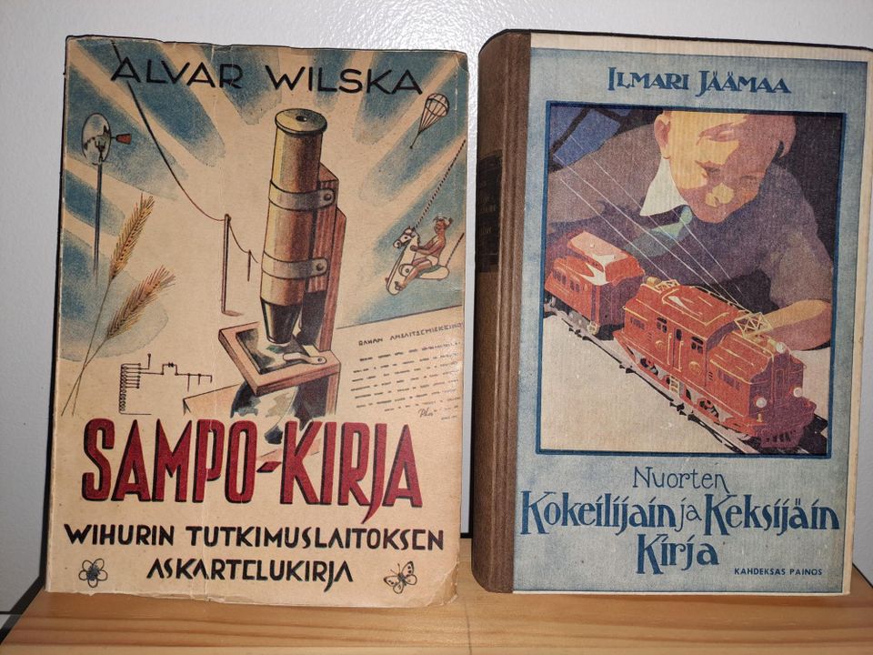 Vanhat harrastekirjat 1940-luvulta