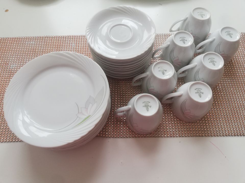 Vintage astiasto, Winterling Röslau Bavaria porcelain coffee set, German