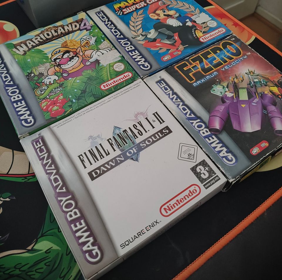 Gameboy Advance pelejä (GBA) (CIB)