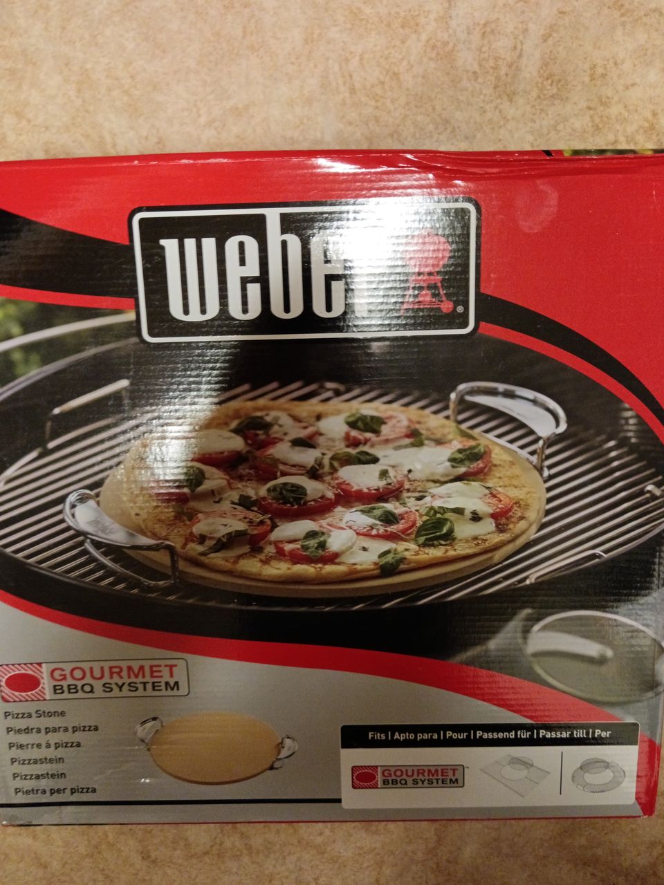 Weber pizzakivi