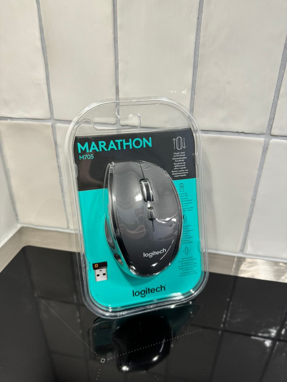 M: Logitech Marathon M705 langaton hiiri